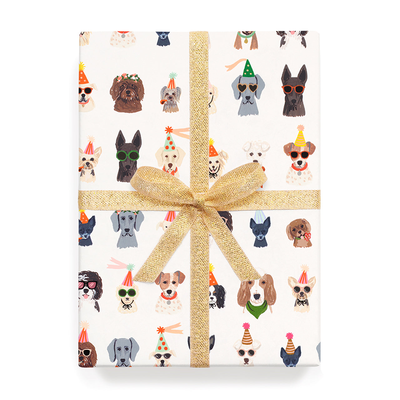 Party Dogs Wrapping Sheet - Fun & Colorful Gift Wrap for Birthdays, Holidays & Special Occasions - Perfect for Dog Lovers & Pet-Themed Celebrations