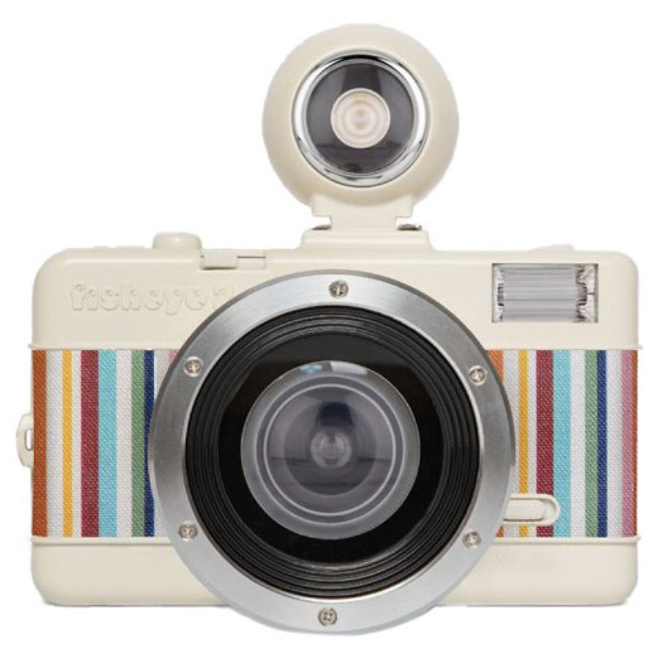 Lomography Fisheye No. 2 35mm Film Camera - Acapulco Edition | 170° Ultra-Wide Angle Lens | Creative Fisheye Photography | Perfect for Travel, Street & Artistic Shots