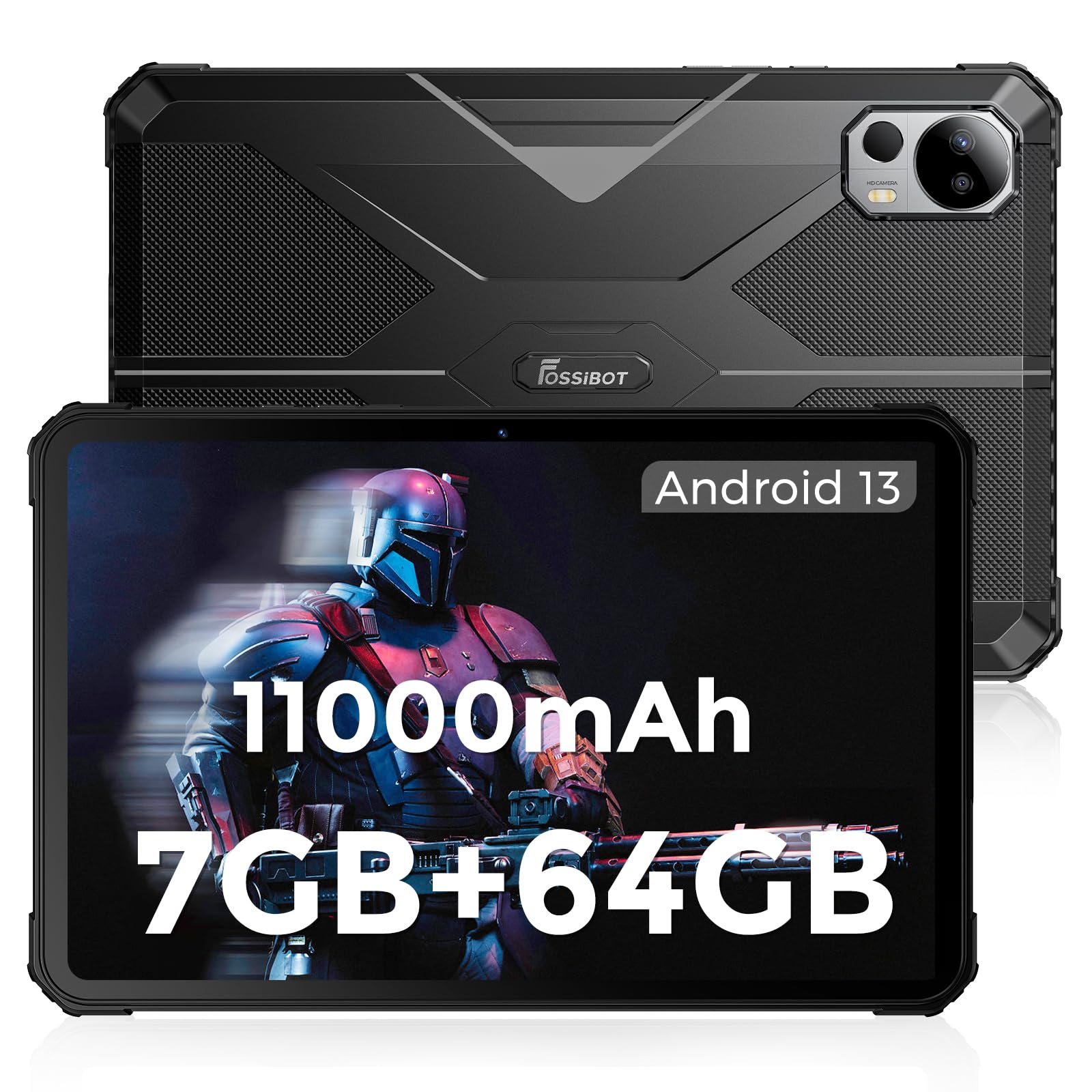 FOSSiBOT DT1 Lite Rugged Tablet - 10.4