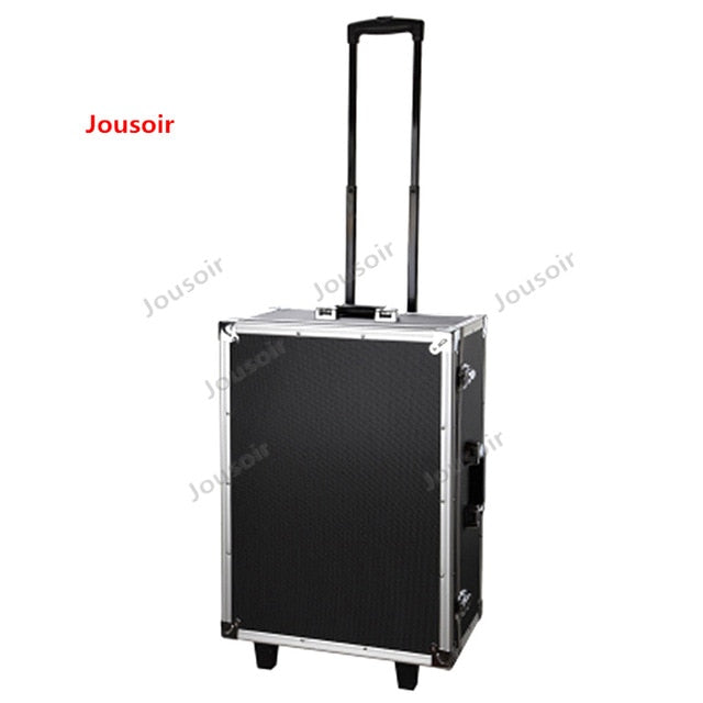 Professional Aluminum Frame Rolling Suitcase for DSLR Cameras & Photography Equipment - Durable Travel Case for Photographers, Videographers & Studio Use
