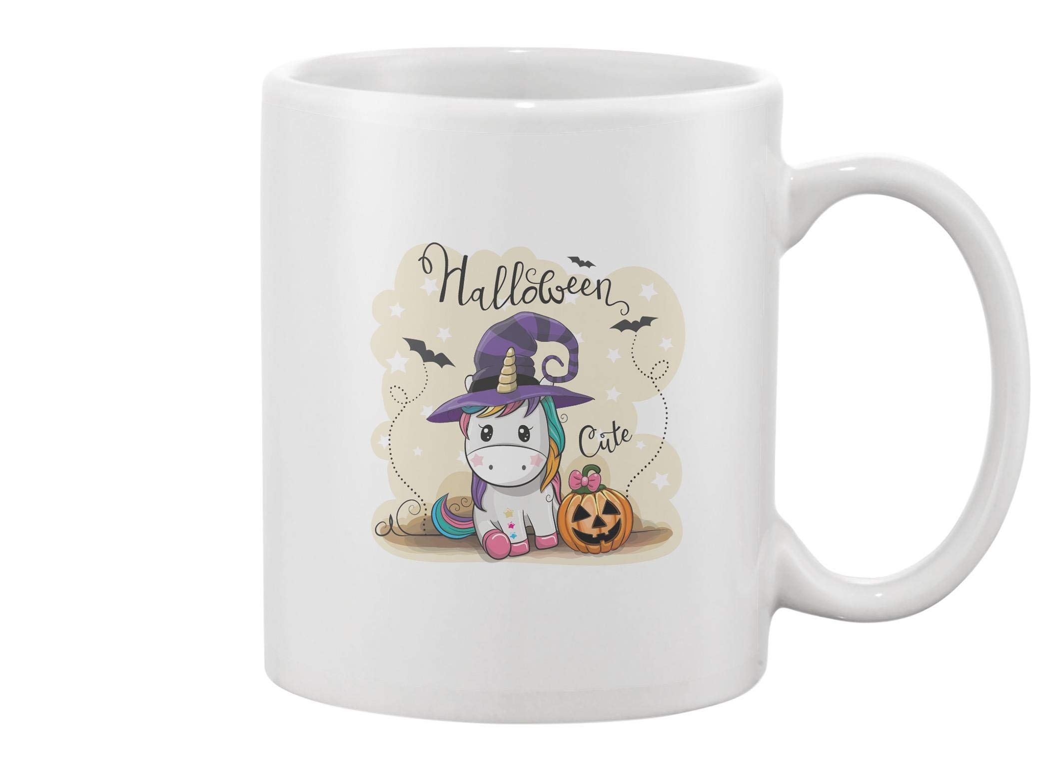 Halloween Coffee Mug - Cute Ghost Design Ceramic Cup for Pumpkin Spice Latte & Hot Cocoa - Perfect for Halloween Party Decor & Cozy Fall Mornings