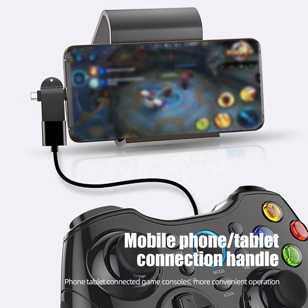 ColorfulLaVie 2-in-1 OTG Converter - USB 3.0 Female to Micro USB Male & USB-C Adapter - High-Speed Data Transfer for Smartphones, Tablets - Perfect for Charging, File Transfer, Mobile Gaming