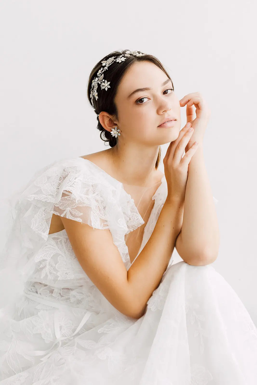 Loretta Halo Headband - Elegant Rhinestone Hair Accessory for Women & Girls | Perfect for Weddings, Parties, and Everyday Wear