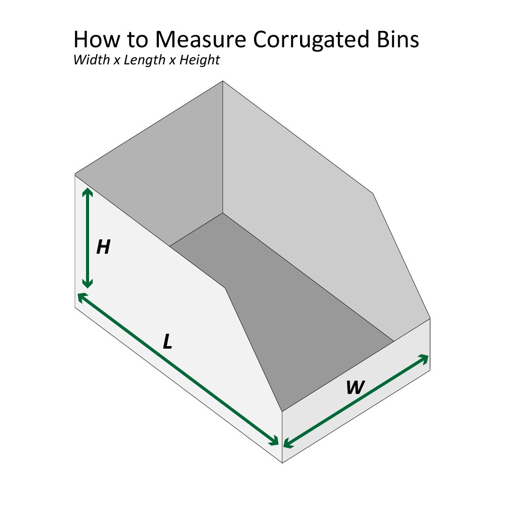 BFBINMT212K Kraft Open Top Bin Boxes 2