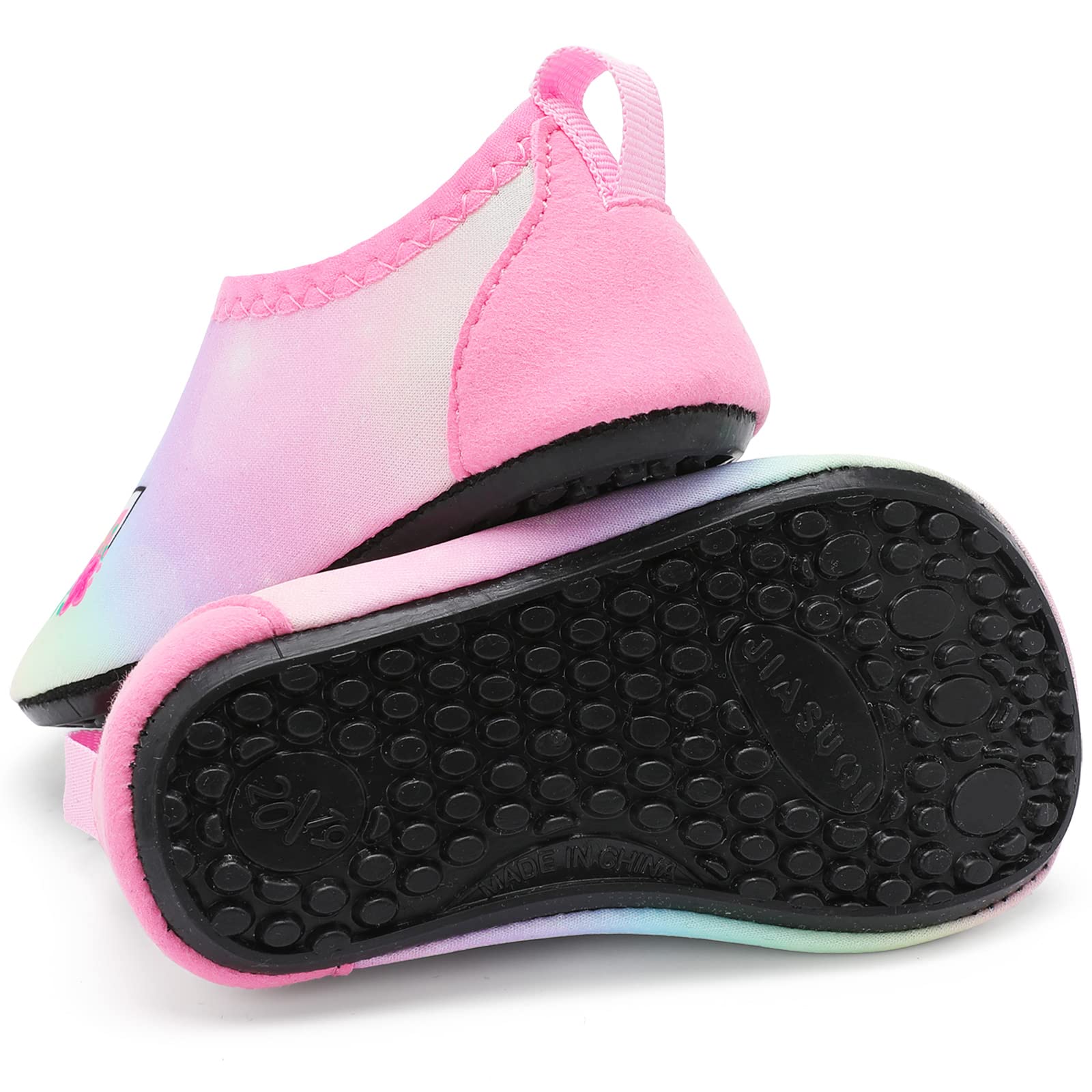 Storeofbaby Baby Boys Girls Quick Dry Water Shoes - Infant Barefoot Aqua Socks for Swim, Beach, Pool, and Outdoor Adventures