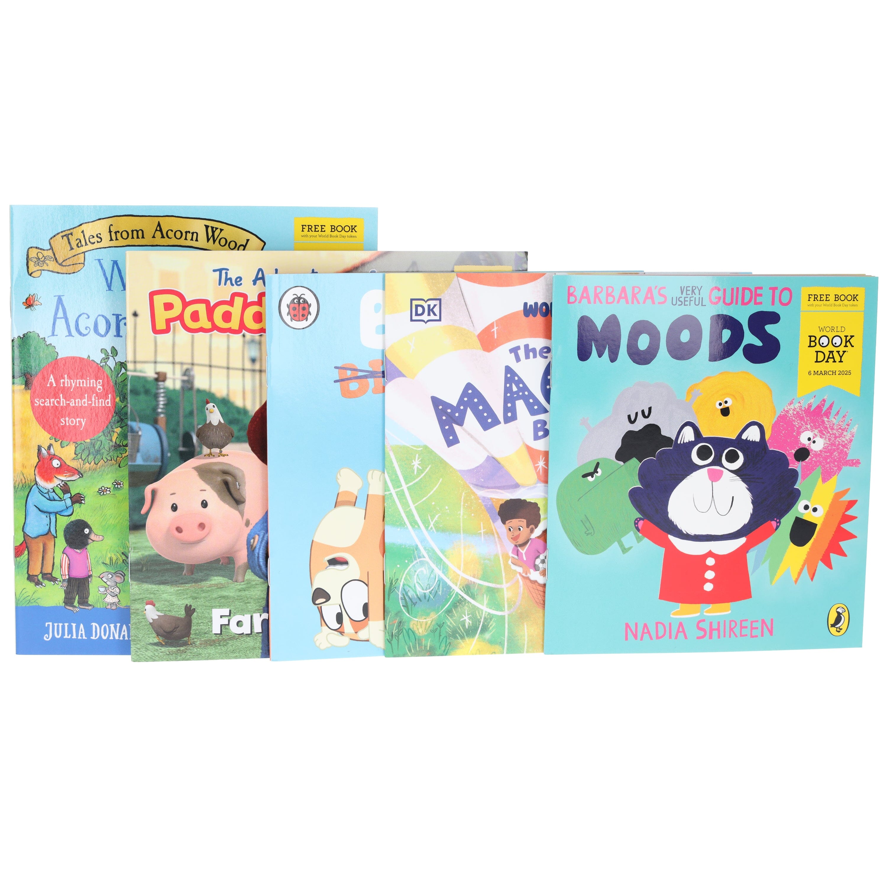 Beginning Readers: World Book Day 2025 Collection - 5 Book Set for Kids Ages 0-5 | Early Learning Paperback Books for Toddlers & Preschoolers | Perfect for Bedtime Stories & First Reading