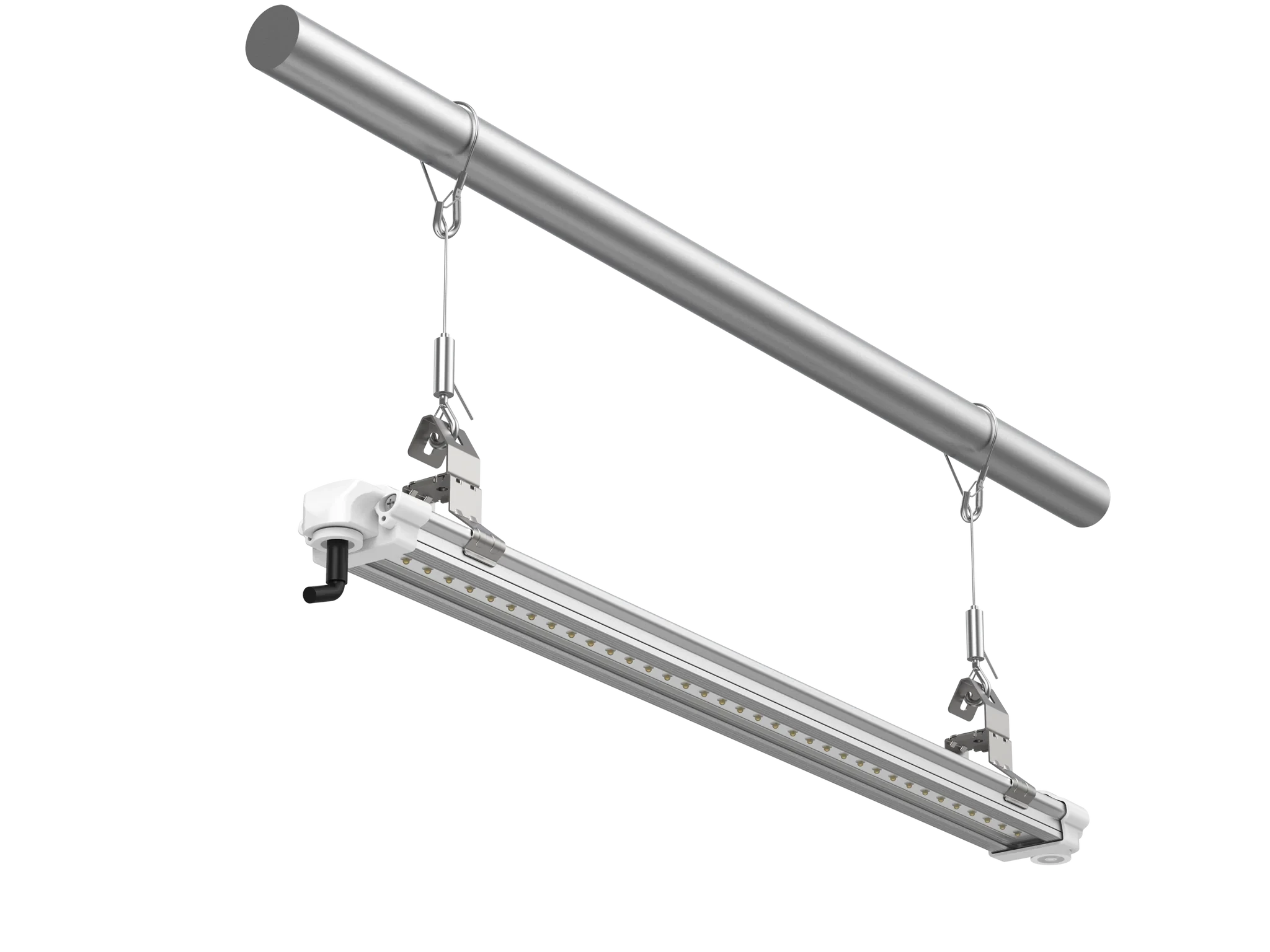 TotalGrow Deep Red 25W LED Grow Light Bar with 24 High-Efficiency LEDs - Perfect for Indoor Plants, Hydroponics, and Greenhouse Cultivation
