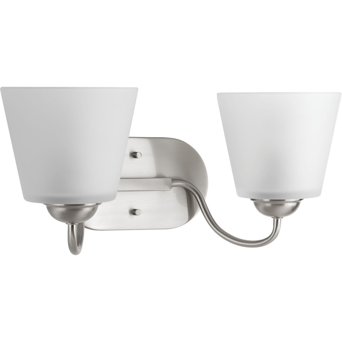 Arden Collection Two Light Bath & Vanity - Modern LED Wall Sconce for Bathroom & Dressing Room - Perfect for Makeup, Shaving & Ambient Lighting