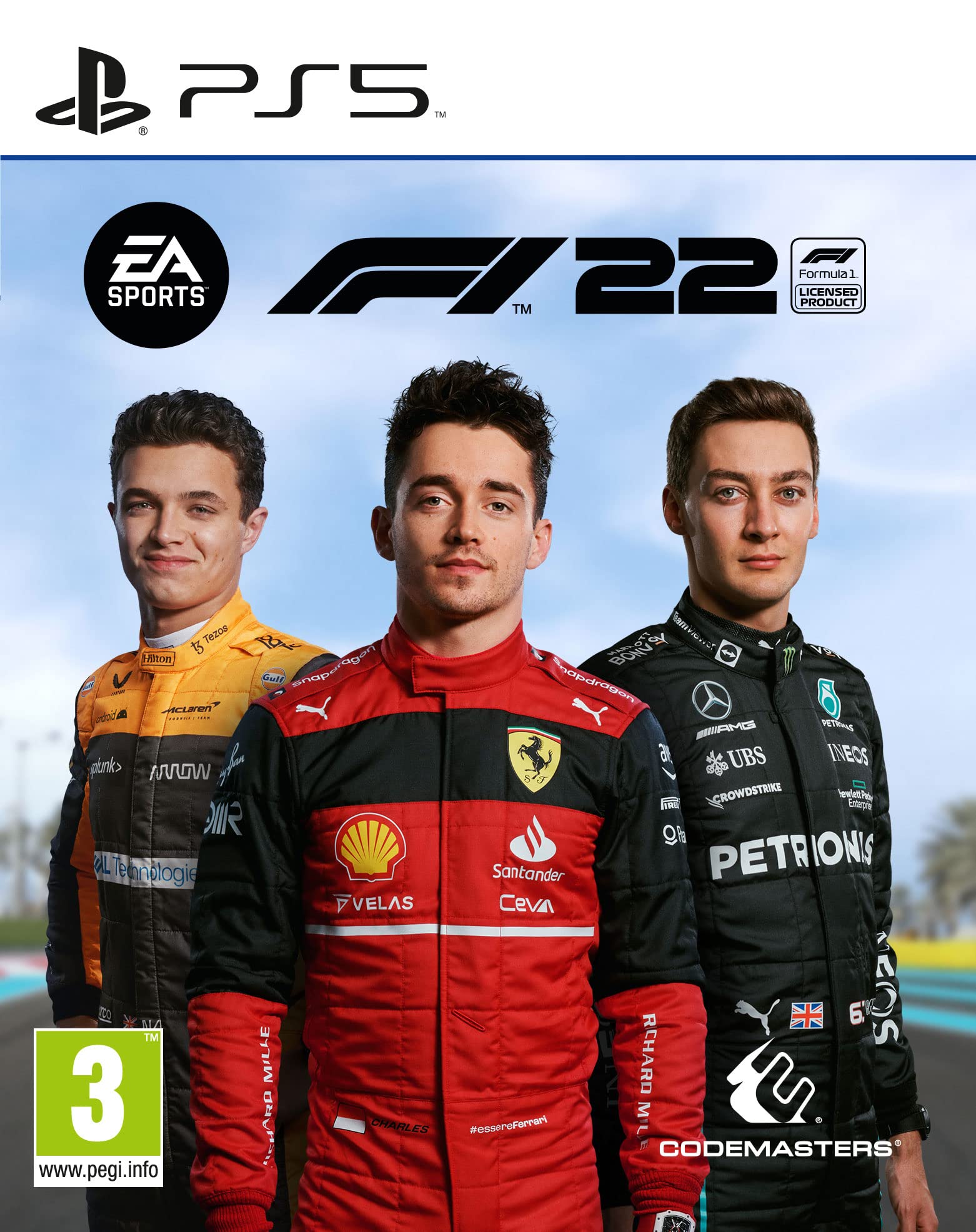 F1 22 Racing Game for PS5 - French Version | Official Formula 1 Video Game | Realistic Simulation for Racing Enthusiasts | Perfect for Solo Play & Multiplayer Competitions