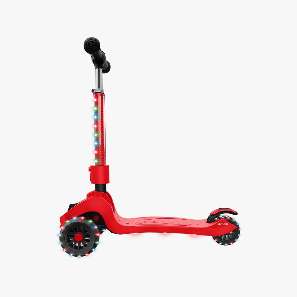 Saturn Folding Kick Scooter for Adults & Teens - Lightweight Aluminum Commuter Scooter with Adjustable Handlebar - Perfect for Urban Commuting, Campus Travel & Leisure Riding