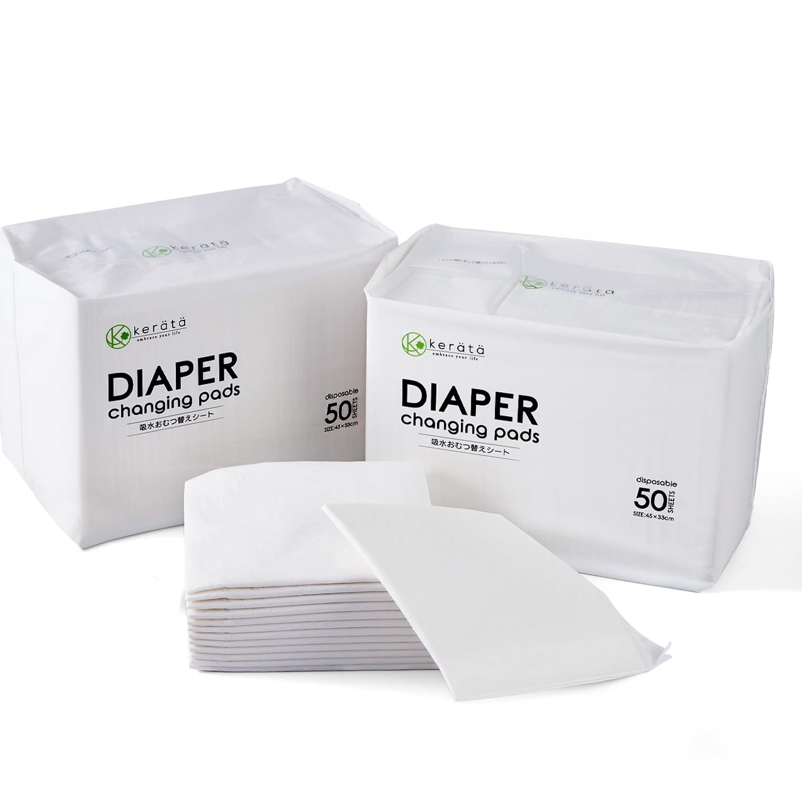 100 Pack Disposable Baby Changing Pads - 13