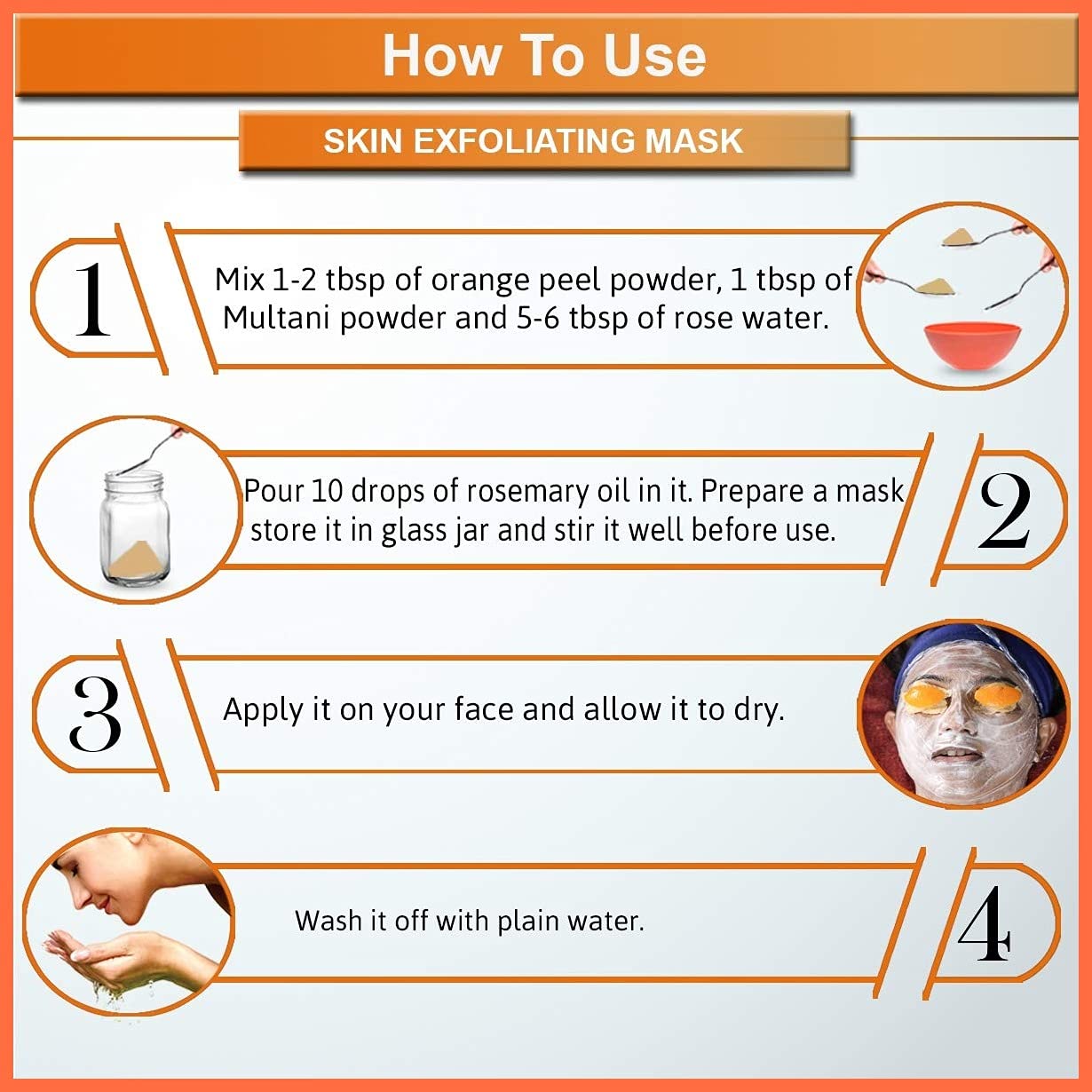 **100% Pure Reetha Powder & Natural Herbal Orange Peel Powder Combo Pack (200g) - Organic Hair & Skin Care for Shine & Glow - DIY Beauty & Ayurvedic Remedies**