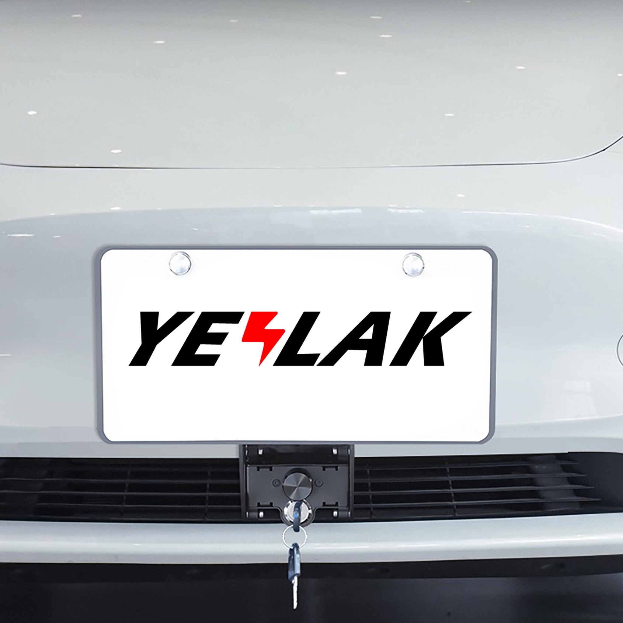 Premium Aluminum Anti-Theft License Plate Holder for Tesla Model 3, Model Y & Model 3 Highland - No Drill Installation - US/Canada Fit - Secure & Stylish Car Accessory for Parking & Road Trips