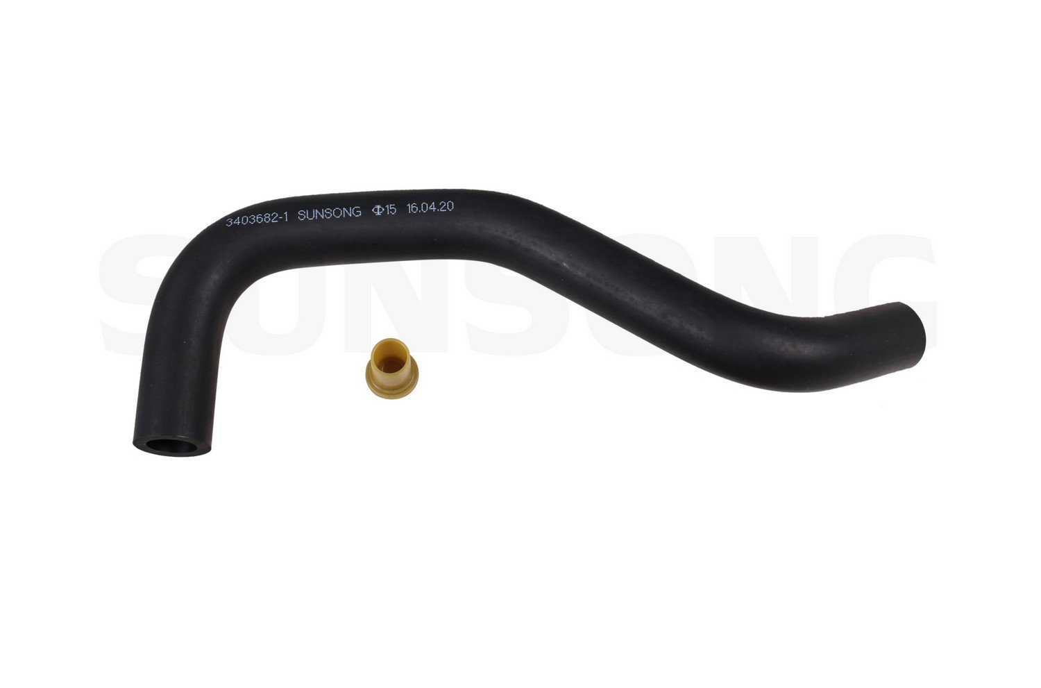 Sunsong 3403682 Power Steering Reservoir Hose - High Performance Replacement for Smooth Steering - Perfect for Chevy, GMC, Ford, Dodge Trucks & SUVs