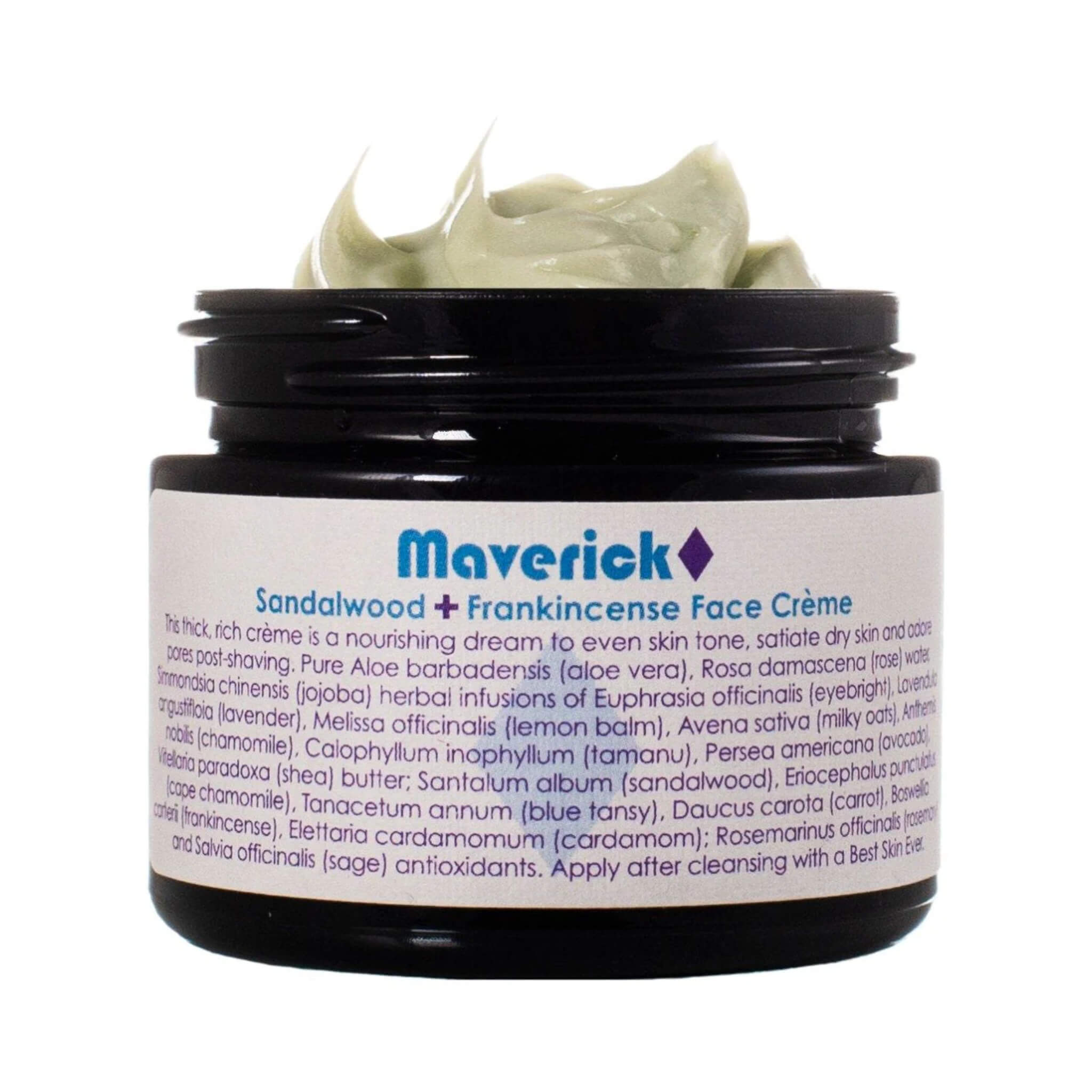 Maverick Face Cream - Hydrating & Anti-Aging Moisturizer for Men | Daily Skincare for Dry & Sensitive Skin | Perfect for Morning & Night Routine