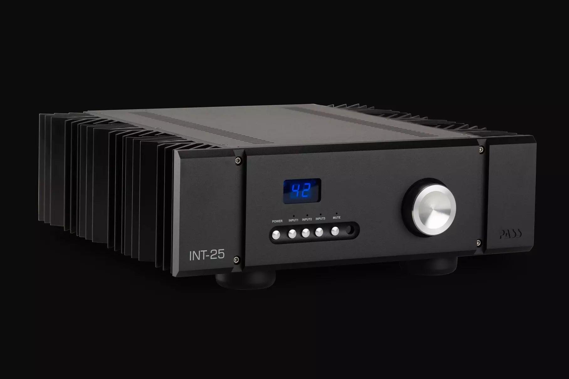 PASS Labs INT-25 High-End Integrated Stereo Amplifier - Perfect for Home Audio & Hi-Fi Systems