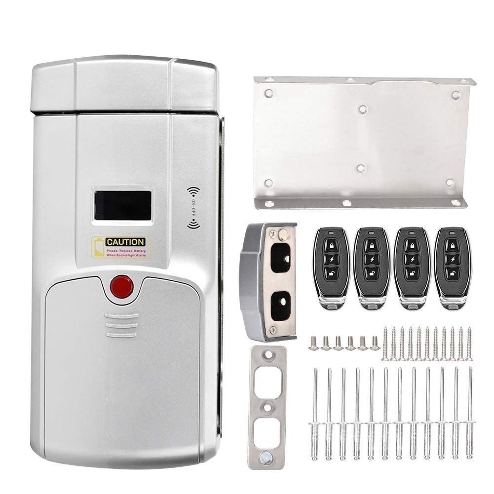 Smart Keyless Electronic Door Lock - Wireless Remote Control, Hidden Design for Home, Hotel & Apartment Security | Ideal for Modern Smart Homes & Vacation Rentals