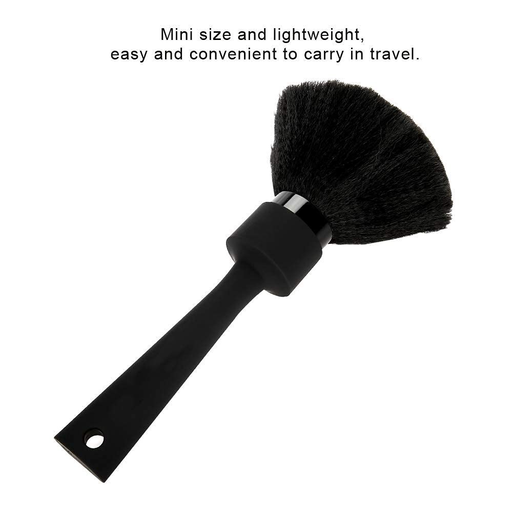 Professional Salon Hair Neck Duster Brush - Extendable Handle Hair Cutting & Styling Brush for Barbers & Hairdressers - Perfect for Salon Hair Cleaning, Sweeping Clippings & Styling Maintenance