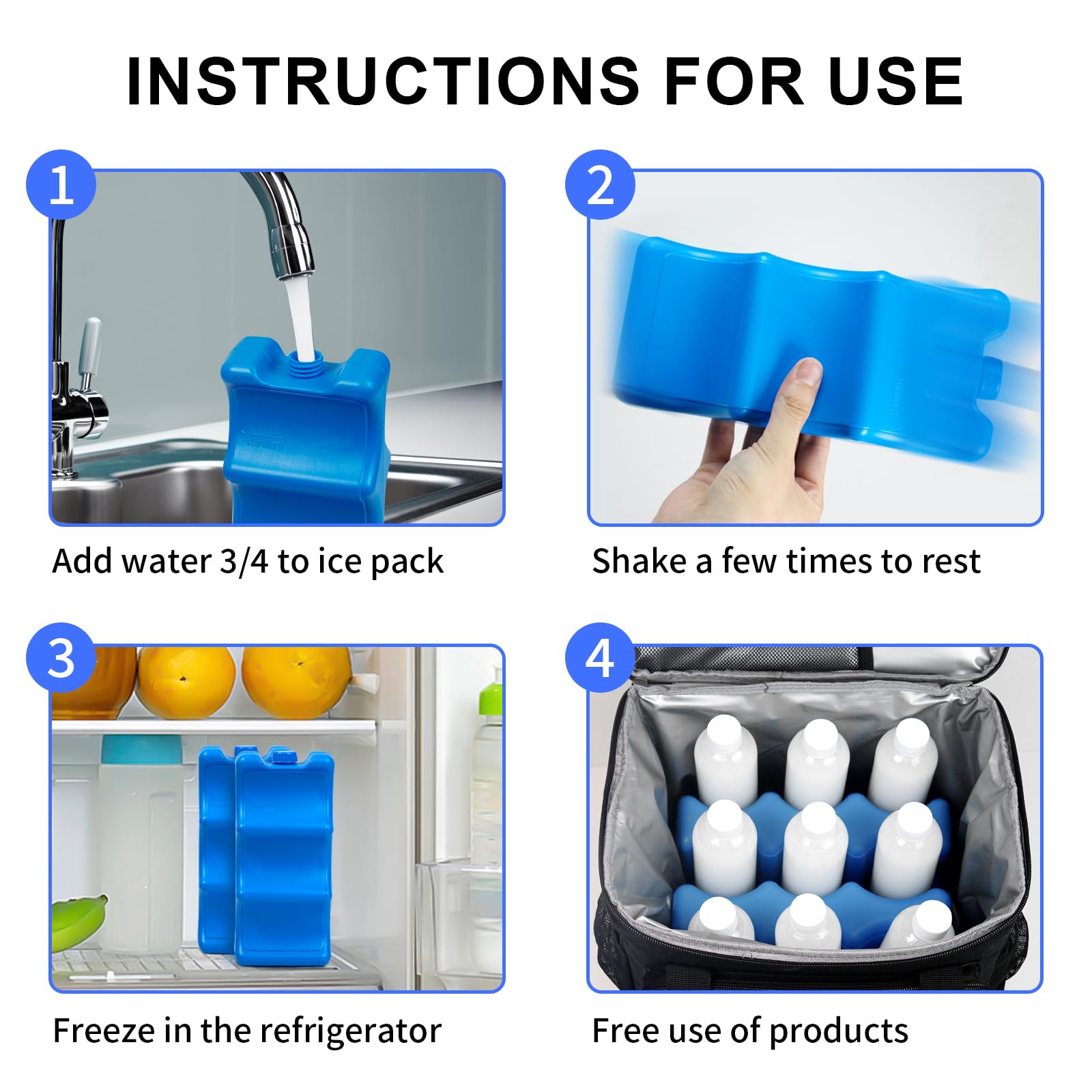 Breastmilk Cooler Travel Bag - Insulated Oxford Cloth Milk Storage Cooler with Ice Packs | 15L Capacity | Perfect for Outdoor, Travel, Work & Daily Use | Keeps Breastmilk Hot or Cold for Hours