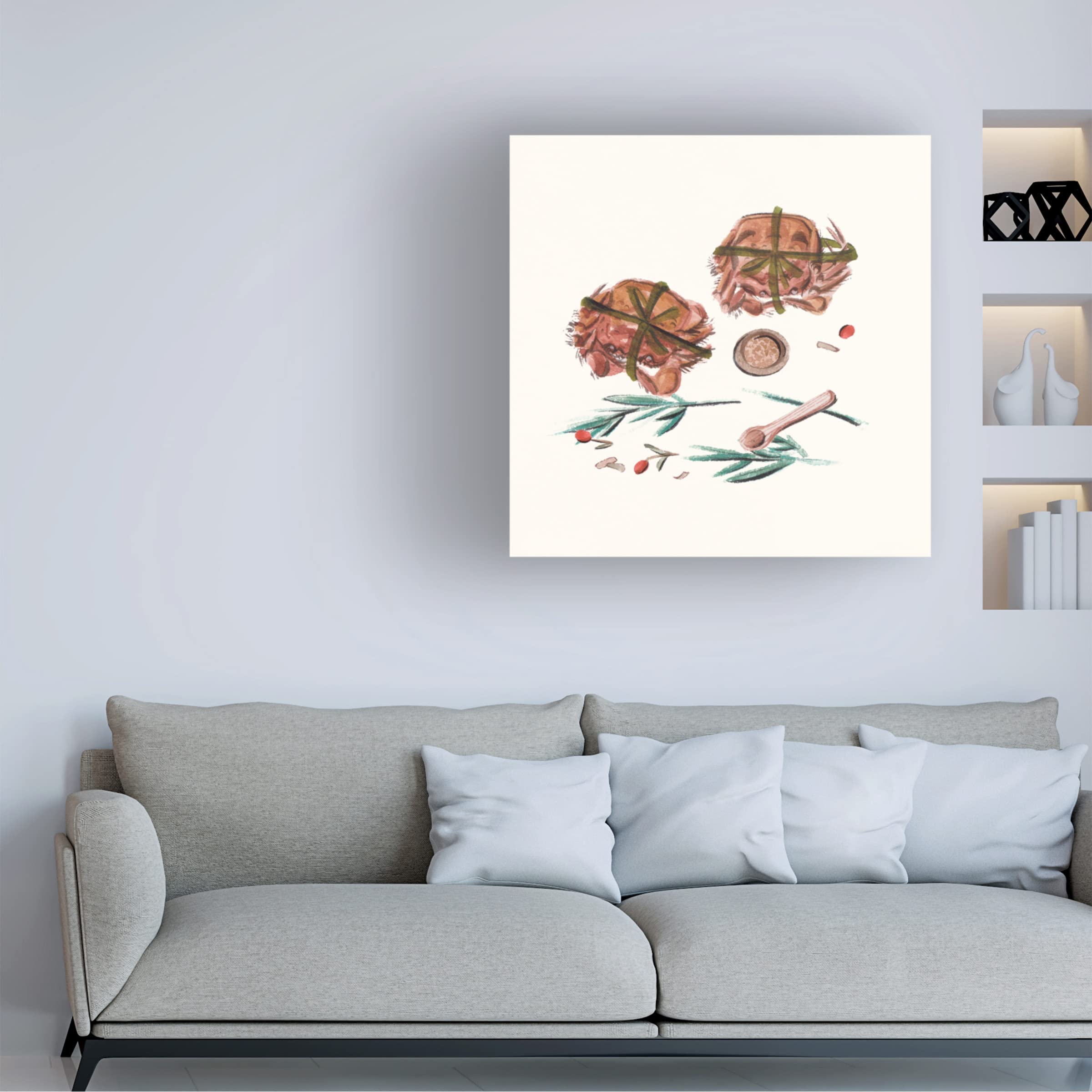 Trademark Fine Art 'The Way Home III' Canvas Wall Art Print by Melissa Wang - Perfect for Living Room, Bedroom & Office Decor