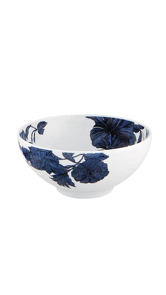 Vista Alegre Duality 4-Piece Cereal Bowl Set - Premium Porcelain Breakfast Bowls for Cereal, Soup, Salad & Dessert - Elegant Dining & Home Kitchen Serveware