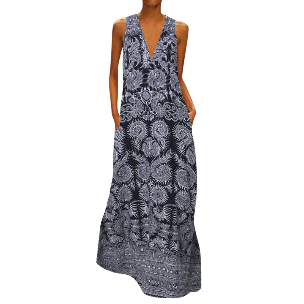Women's Flattering Summer T-Shirt Dress with Ruffled Shoulder & Smocked Waist - Casual Tiered Dress to Hide Belly Fat | Perfect for Beach, Vacation & Everyday Wear