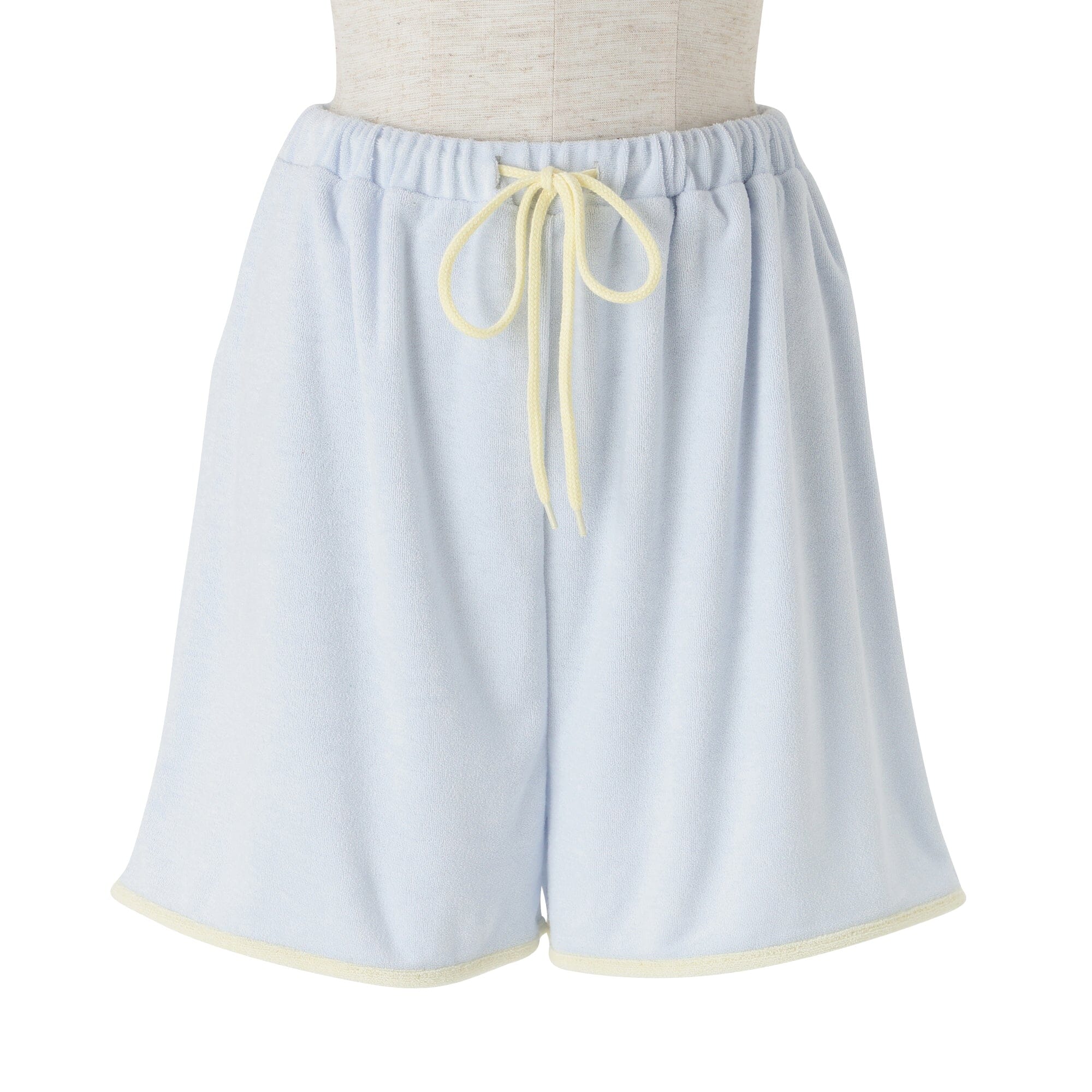 Cool Touch Pile Pajamas for Women - Soft Light Blue Sleepwear Set for Winter | Cozy Lounge & Sleepwear for Cold Nights