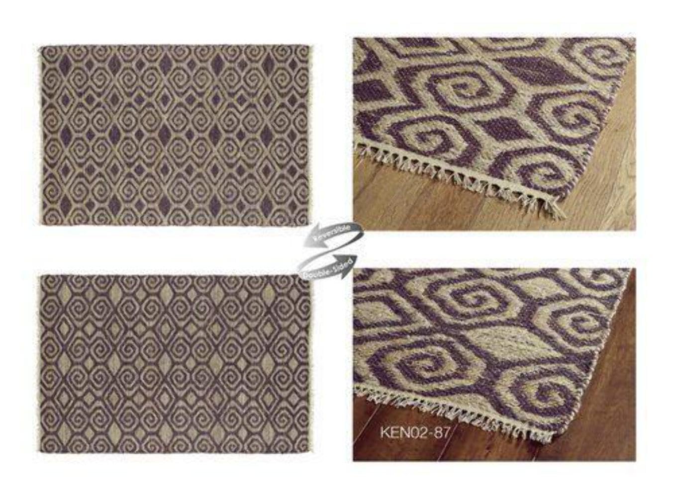 Kaleen Rugs Kenwood Handmade Wool Area Rug 5' x 7' 9