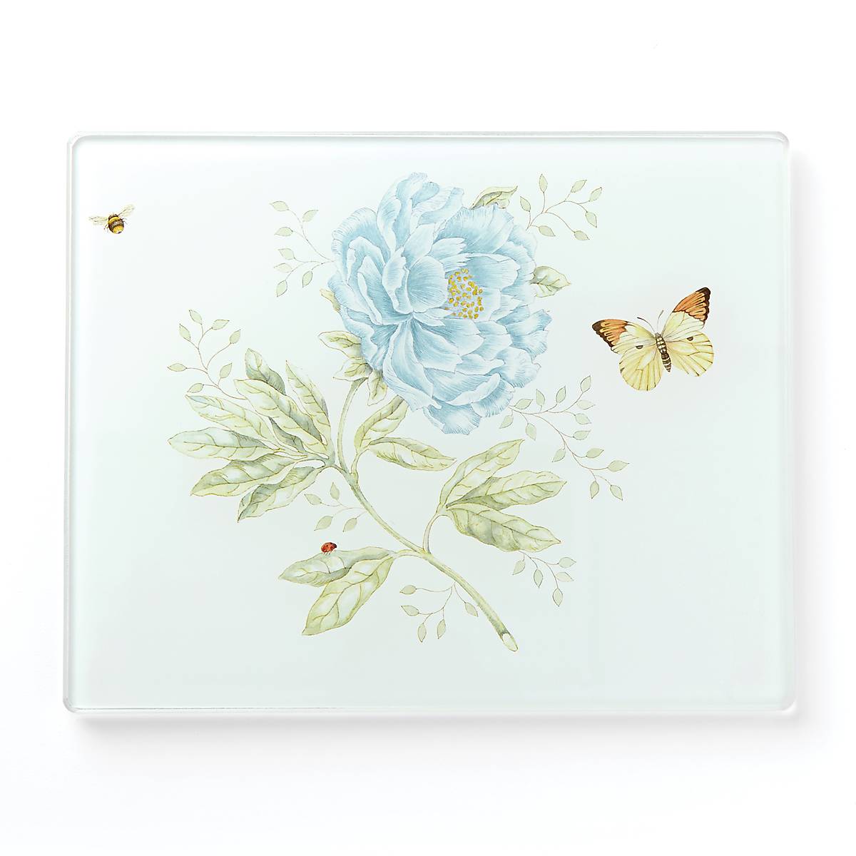 Butterfly Meadow Small Cutting Board - Premium Bamboo Cutting Board for Kitchen, Perfect for Chopping Fruits, Vegetables & Cheese - Ideal for Home, Picnics & Gifts