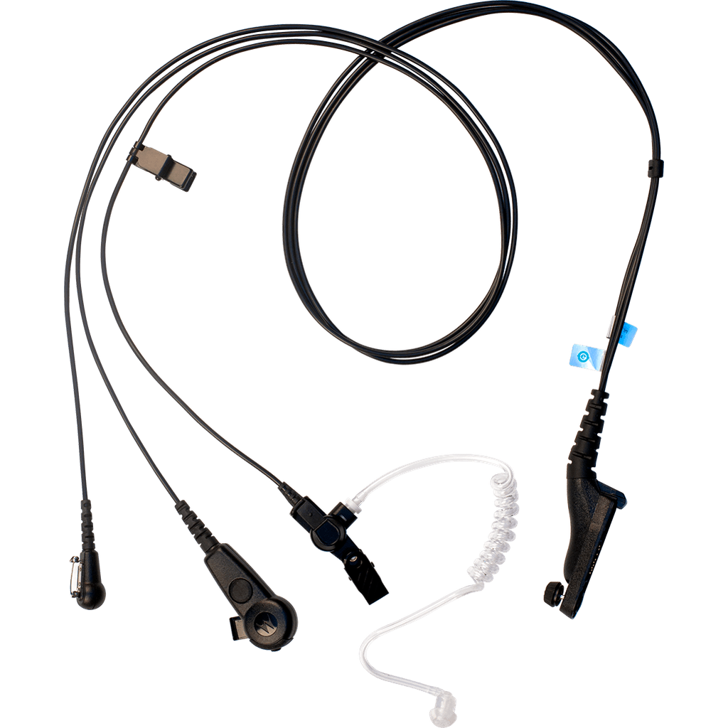 Motorola PMLN6123 IMPRES 3 Wire Kit - Black | Premium Two-Way Radio Accessories for Business & Emergency Communication