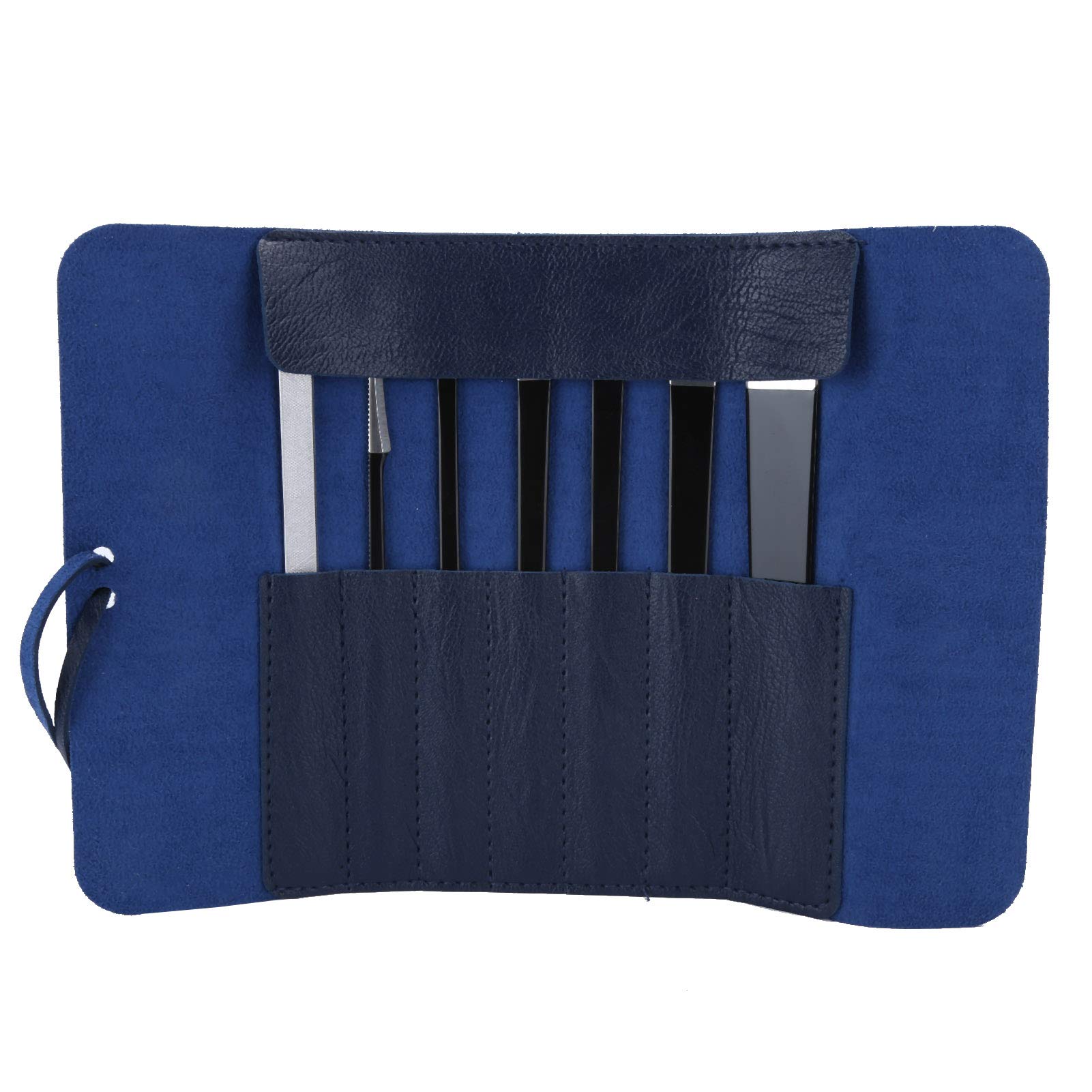 7-Piece Portable Pedicure Knife Set for Ingrown Toenails - Home & Travel Pedicure Tools for Professional Nail Care & Beauty Maintenance