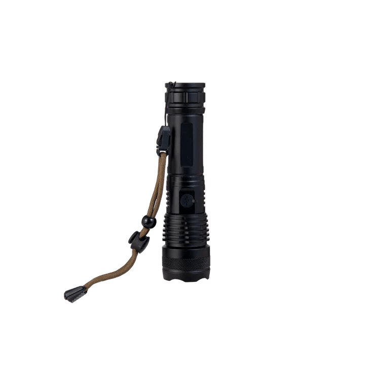 EcoFlow Portable Solar Flashlight - Rechargeable, Waterproof, and Durable for Camping, Hiking & Emergency Preparedness
