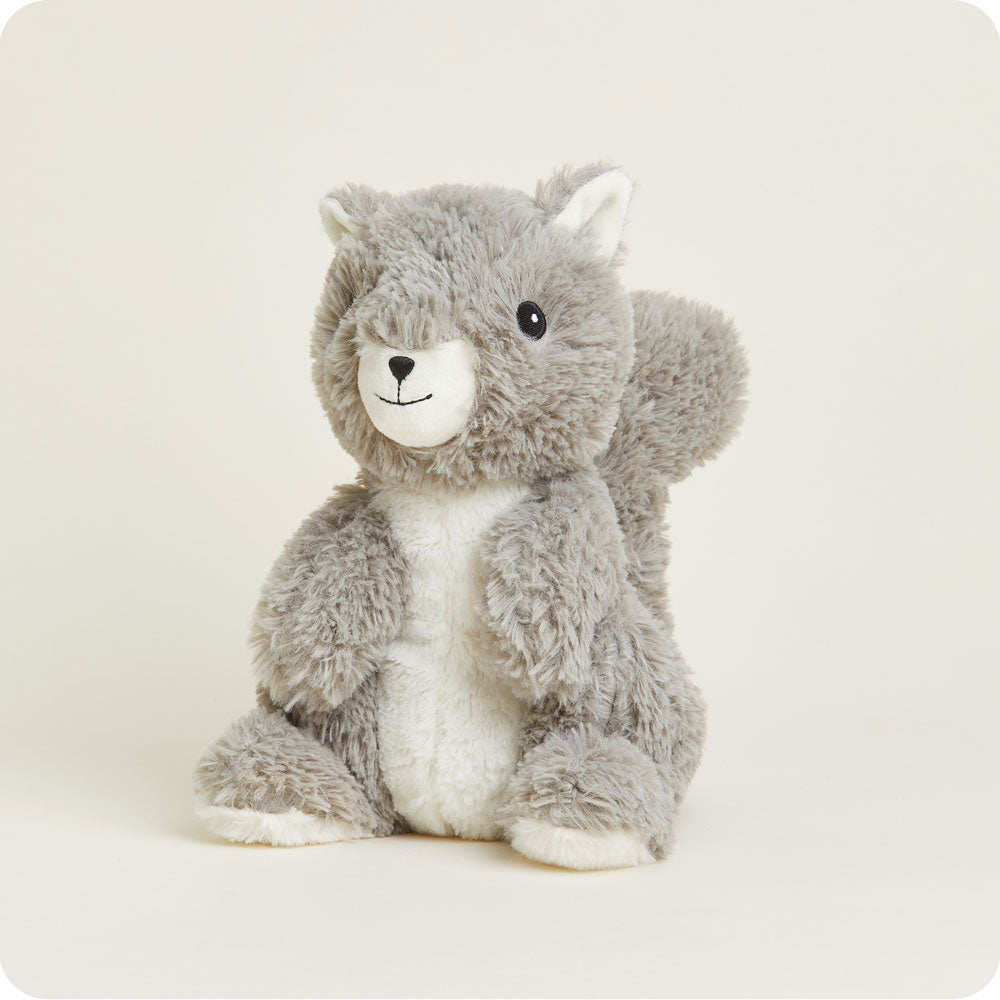 Cozy Squirrel Plush Warmies - Microwaveable Heating Pad for Adults & Kids - Perfect for Stress Relief, Muscle Pain, and Cold Weather Comfort - Ideal for Home, Office, or Travel Use