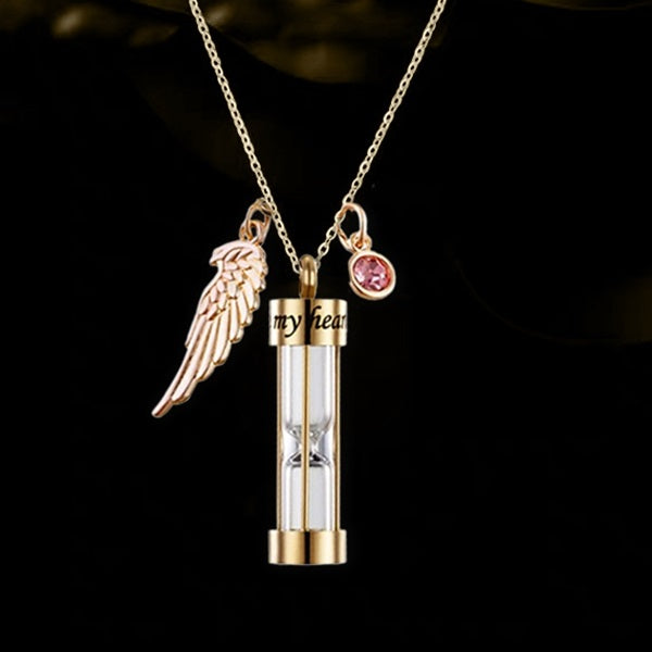 My Heart Keepsake Necklace - Personalized Memorial Jewelry for Loved Ones | Perfect for Anniversaries, Valentine's Day & Remembrance Gifts