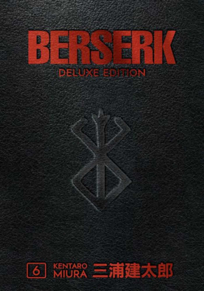 Berserk Deluxe Edition Hardcover Volume 6 - Dark Fantasy Manga for Adults | Perfect for Collectors & Mature Readers | Home Library Display & Gift for Anime Fans