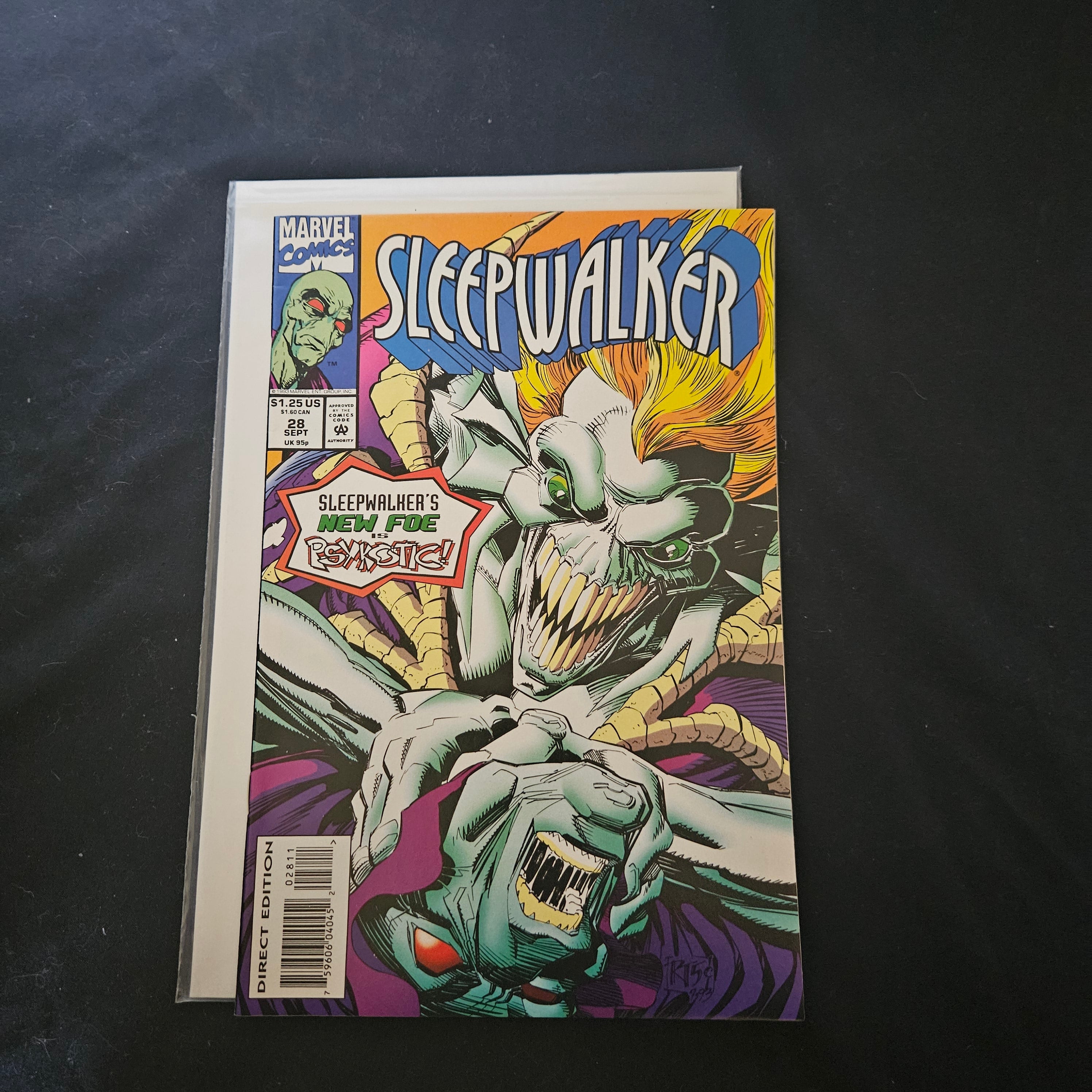 Sleepwalker #28: Out of the Night - Marvel Comic Book (1992) | Rare Collectible Edition | Perfect for Marvel Fans & Comic Book Collectors | Great for Display & Investment