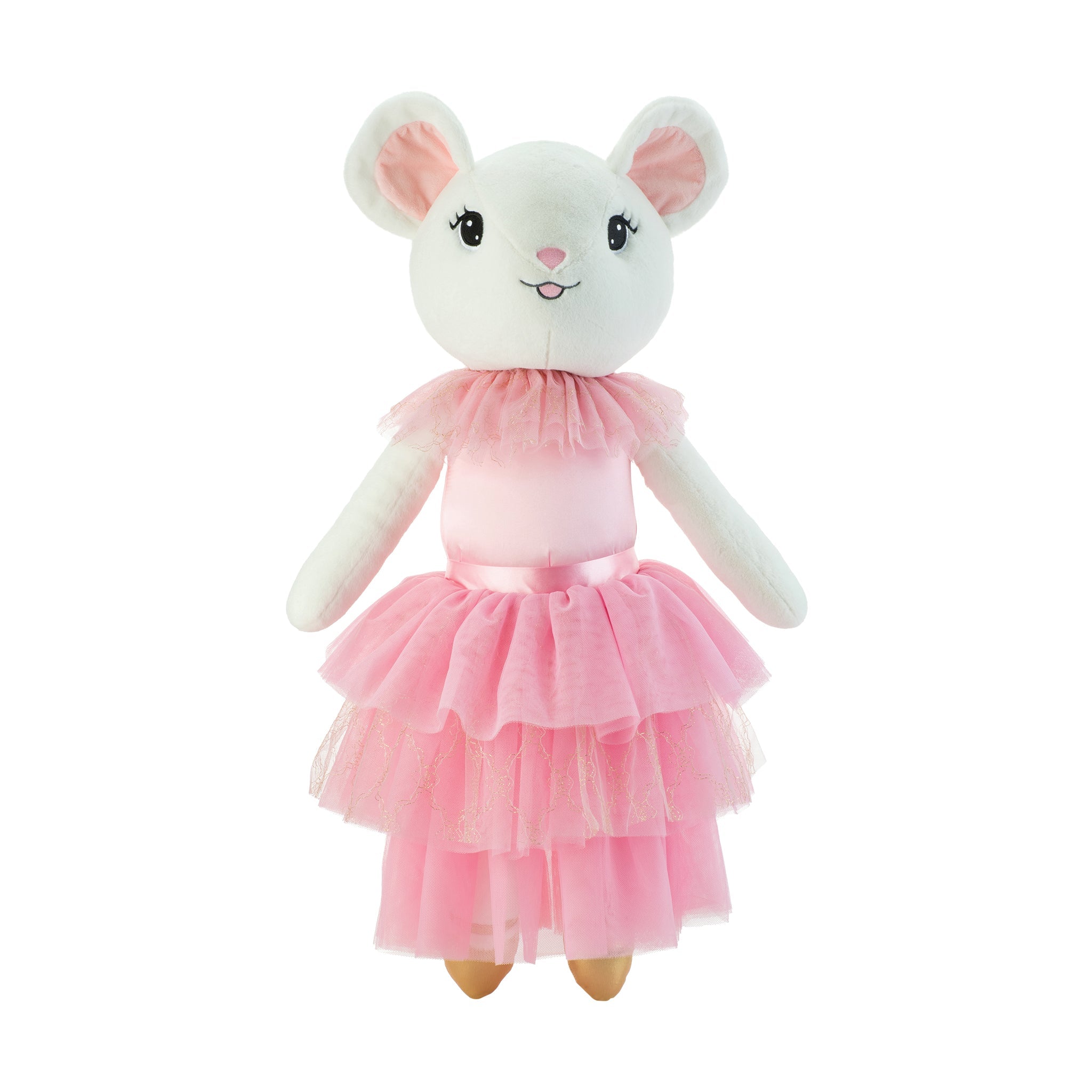 Claris The Mouse Big Pink Parfait Plush Doll - Soft Stuffed Animal Toy for Kids, Kawaii Collectible Gift for Anime Fans | Perfect for Bedroom Decor, Birthday Presents & Cute Photo Props