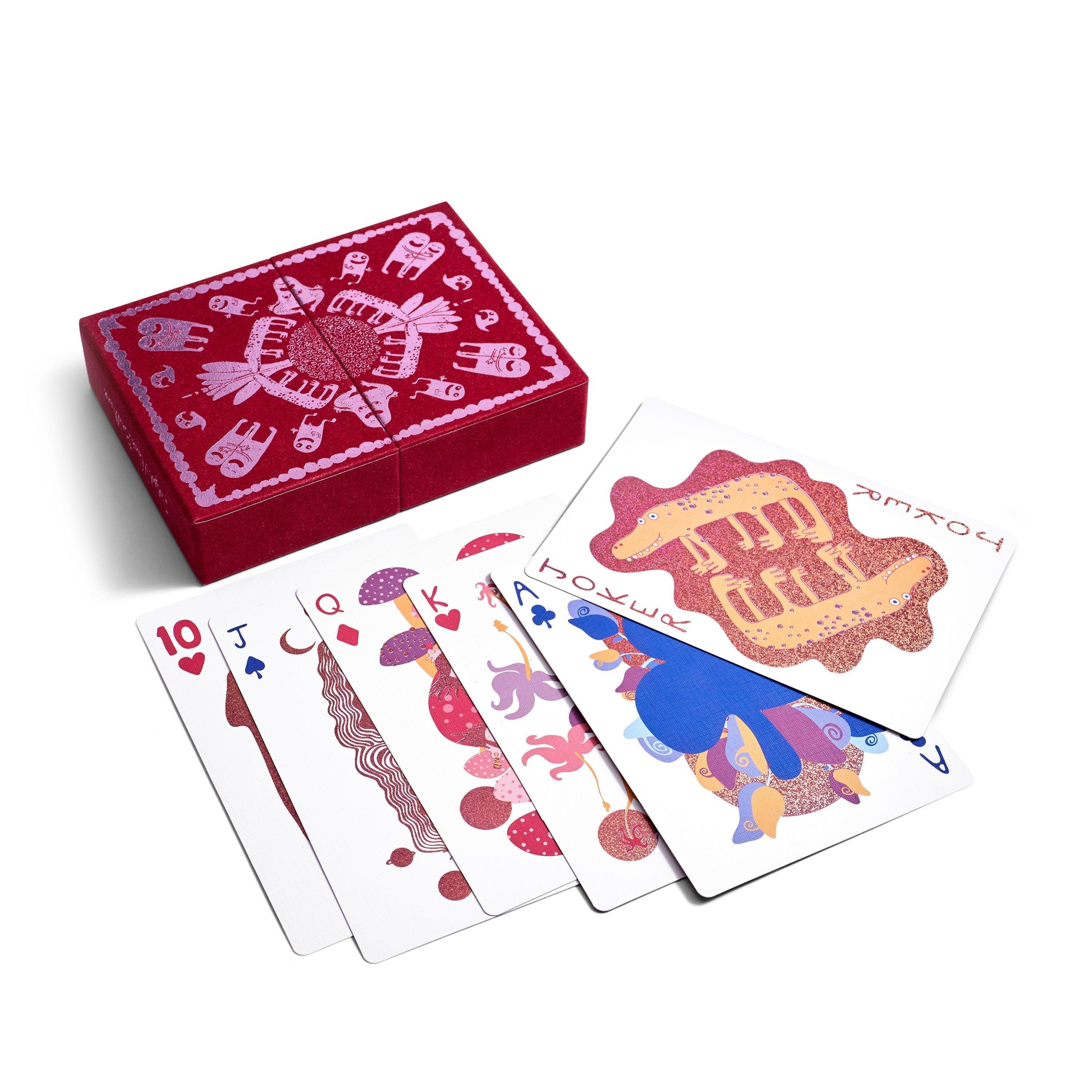 Haas Jumbo Playing Cards - Oversized Deck for Easy Reading, Poker, Blackjack & Magic Tricks | Perfect for Game Nights, Casino Parties & Family Gatherings