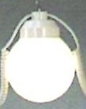 White Acrylic 6-Inch Globe Outdoor String Lights - 6 Pack | Weatherproof Patio Lighting for Garden, Backyard, Wedding & Party Decor
