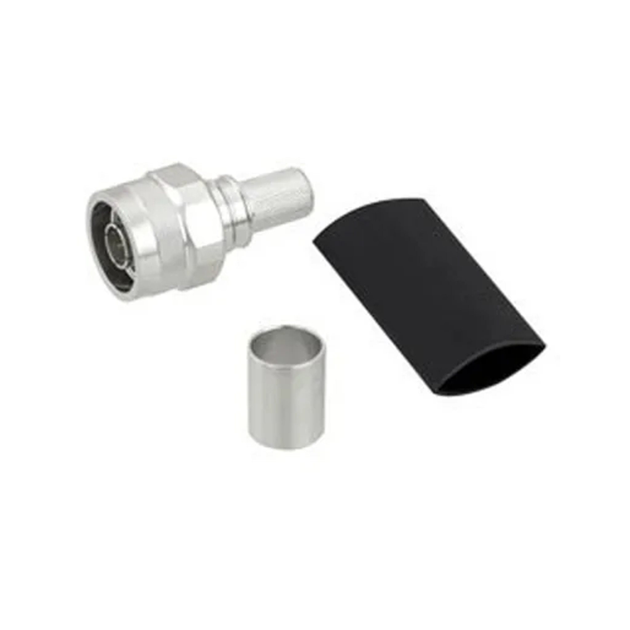 Times Microwave Systems EZ 400 NMH X N Male Connector - High Frequency RF Coaxial Connector for Ham Radio, Military & Aerospace Applications
