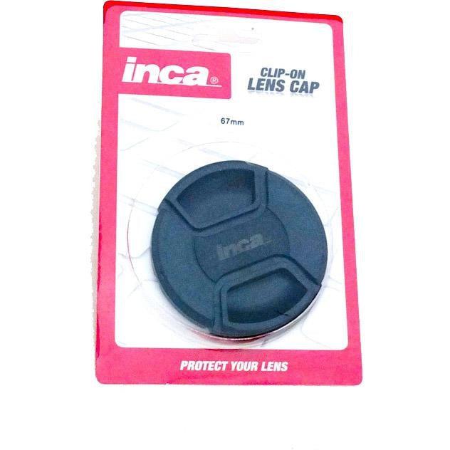 67mm Lens Cap for Canon Nikon Sony DSLR Cameras - Durable Snap-On Cover for Lens Protection - Perfect for Travel, Photography & Outdoor Shooting