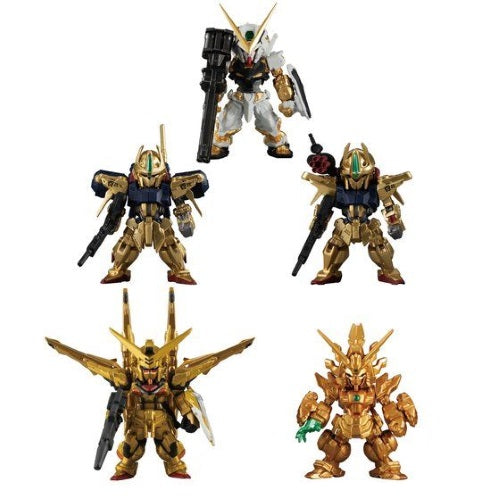 Bandai FW Gundam Converge Gold Edition 3-Inch Mini Action Figure - Perfect for Collectors, Display & Anime Enthusiasts