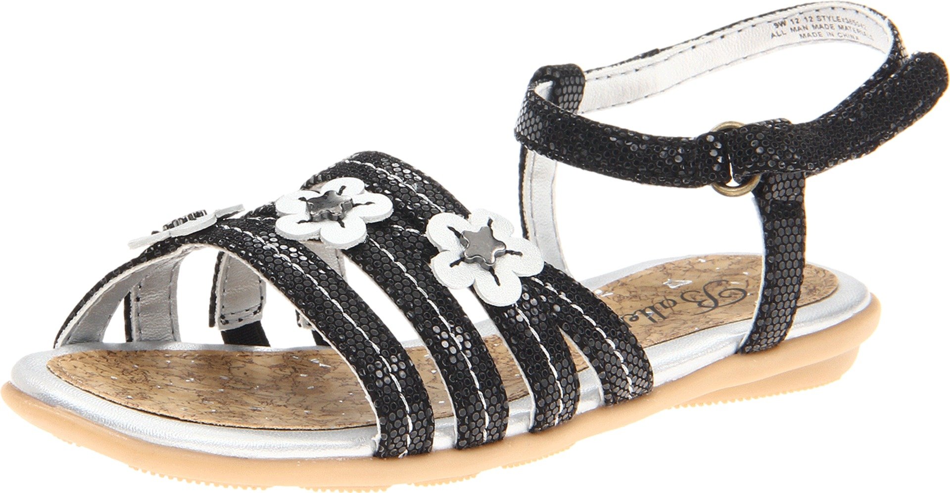 Jumping Jacks Sophia Sandal for Toddler, Little Kid & Big Kid - Comfortable Girls' Casual Shoes for Playground, School & Everyday Wear