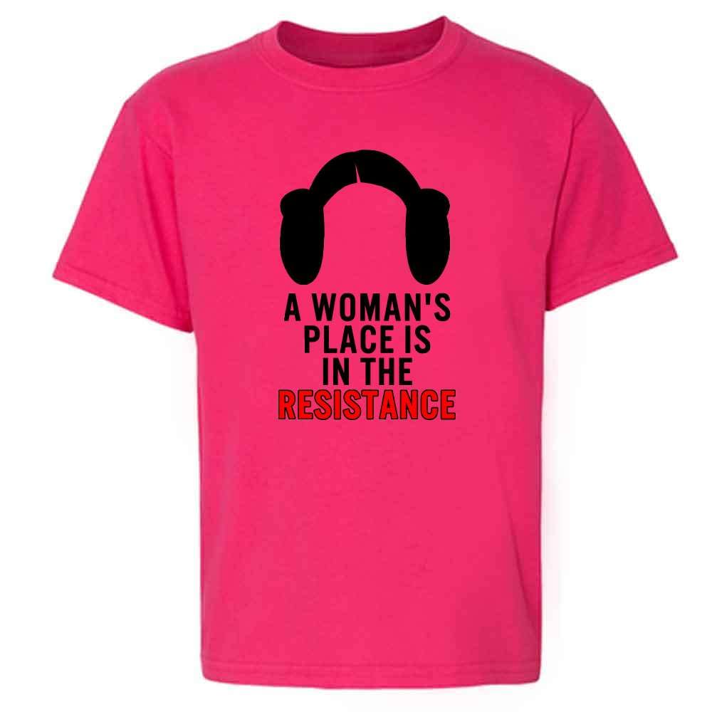Pop Threads Feminist Resistance T-Shirt for Women, Youth, Kids - Unisex Design for Boys & Girls | Perfect for Protests, Activism & Everyday Wear