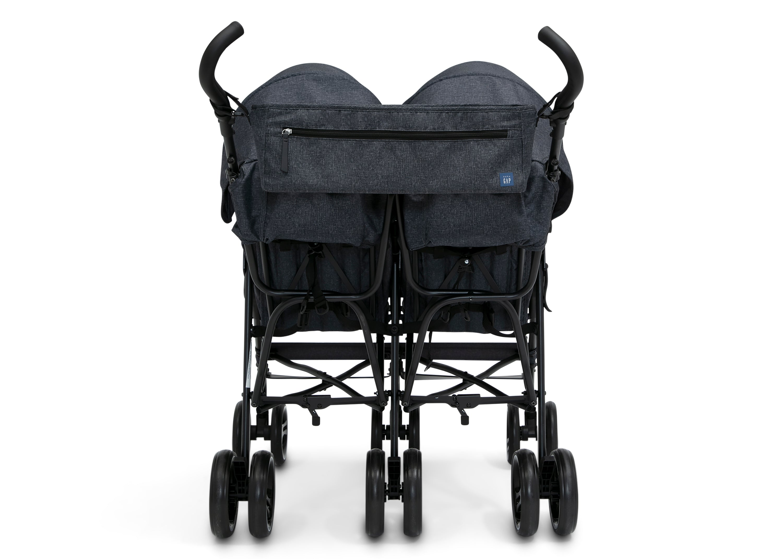 BabyGap Classic Parent Organizer for Double Stroller - Convenient Storage for Diapers, Bottles & Essentials - Perfect for Shopping, Travel & Family Outings