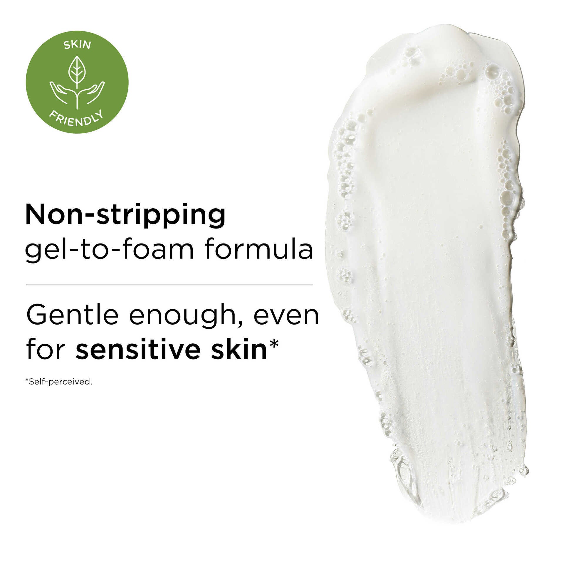 White Tea Skin Solutions Gentle Purifying Cleanser - Natural Face Wash for Sensitive Skin | Daily Cleansing & Makeup Removal | Perfect for Morning & Night Routine