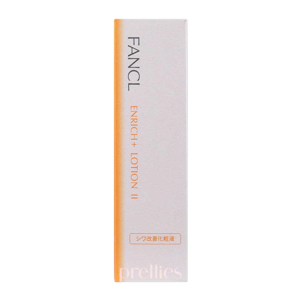 Fancl Enrich Lotion II 30ml - Hydrating Facial Toner for Dry Skin, Orange Scent, Travel Size Skincare - Perfect for Daily Hydration & On-the-Go Beauty Routine