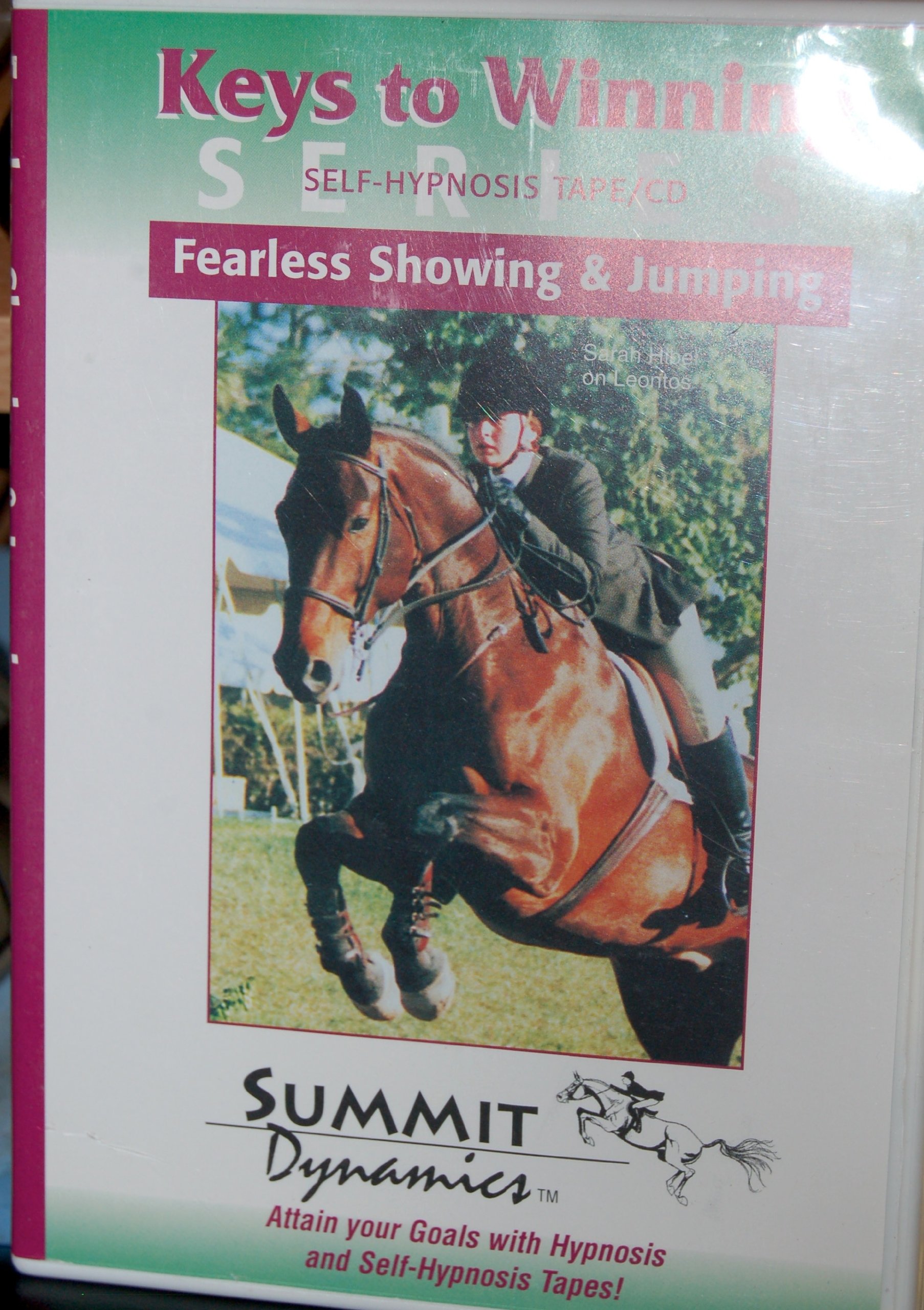 Self Hypnosis CD for Equestrians - Overcome Fear & Improve Jumping Performance at All Levels | Confidence Booster for Horse Shows & Competitions