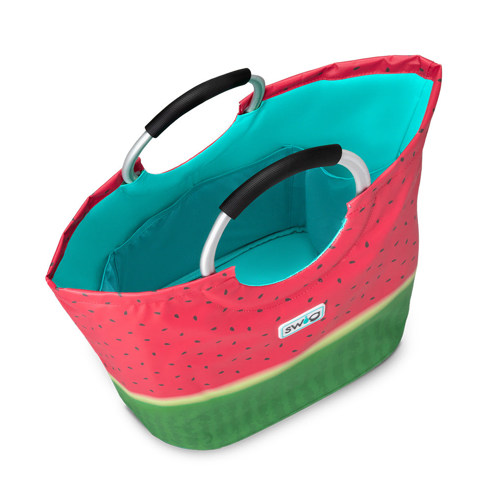 Stylish Melon Slice Print Loopi Tote Bag - Fashionable Reusable Shopping Bag for Groceries, Beach, Work & Daily Use