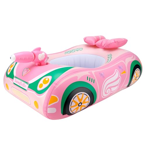 Pink Green Car